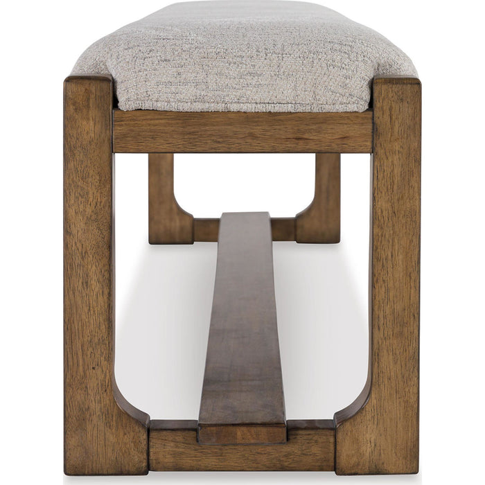 Cabalynn Dining Bench - Oatmeal/Light Brown - (D974-00)