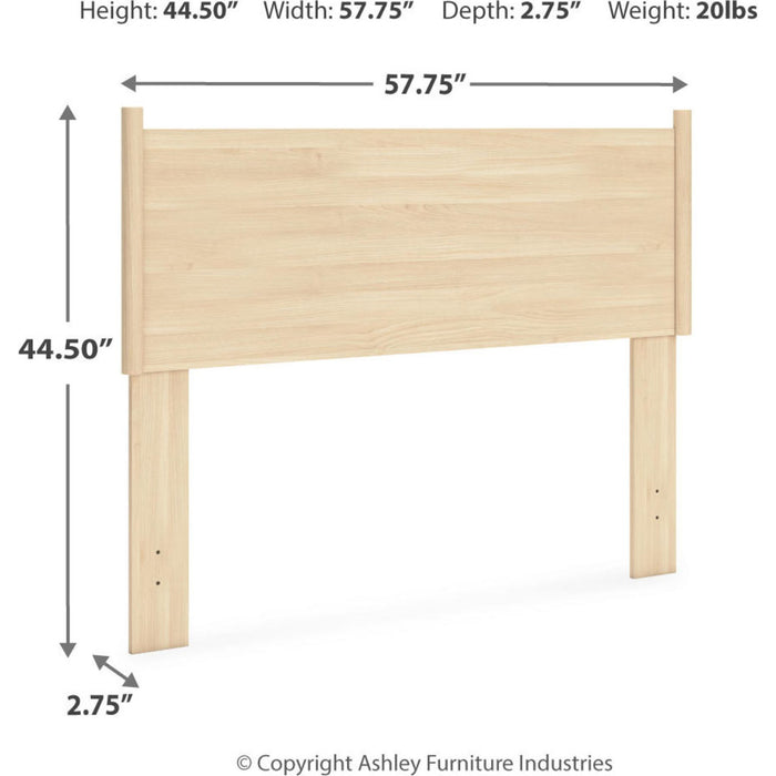 Cabinella Full Panel Headboard - Tan
