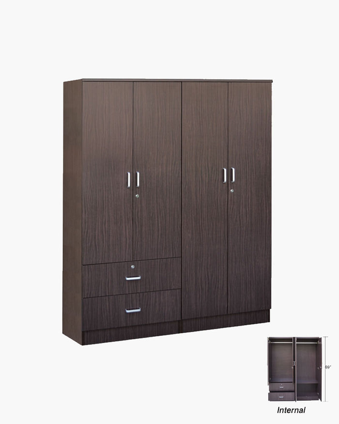 Cancin Open Door Wardrobe