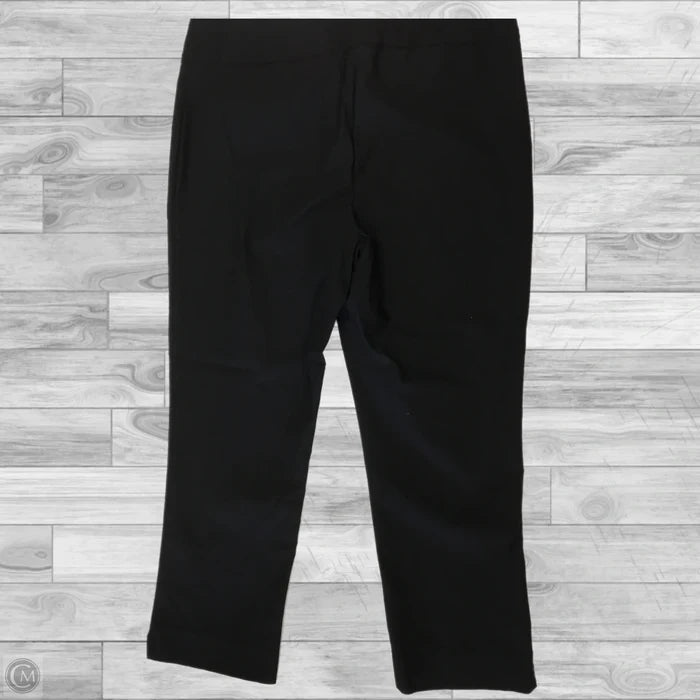 Capris By Peck And Peck In Black, Size: 10