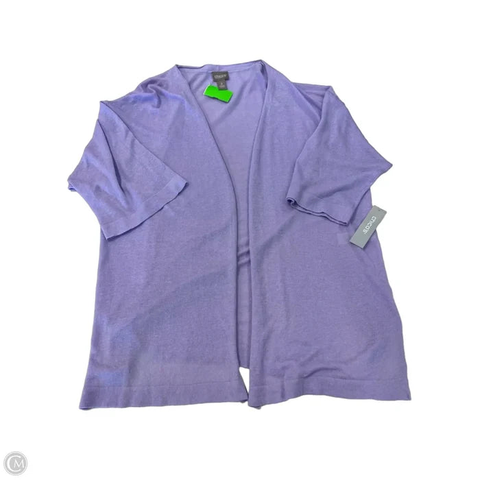 Cardigan By Chicos In Purple, Size: L
