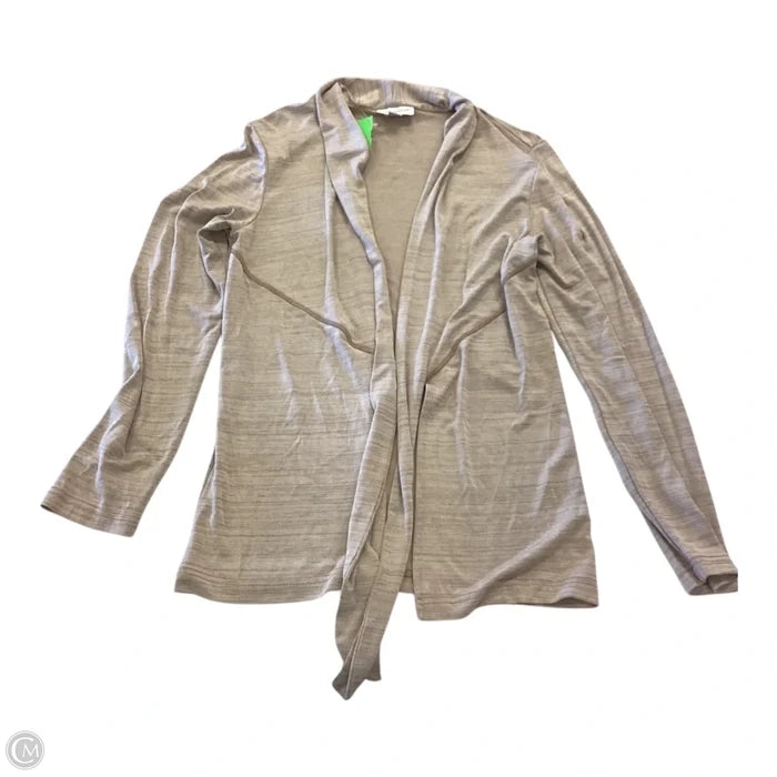 Cardigan By Coldwater Creek In Tan, Size: Xs