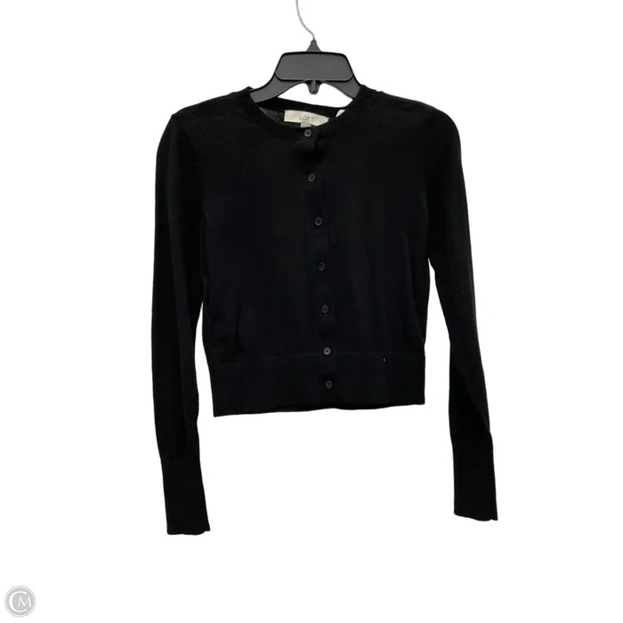 Cardigan By Loft In Black, Size: Xs