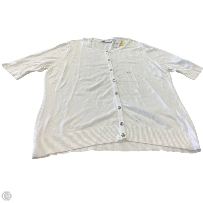 Cardigan By New York And Co In White, Size: Xxl