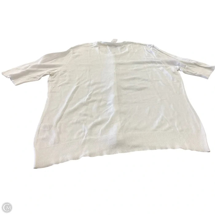 Cardigan By New York And Co In White, Size: Xxl