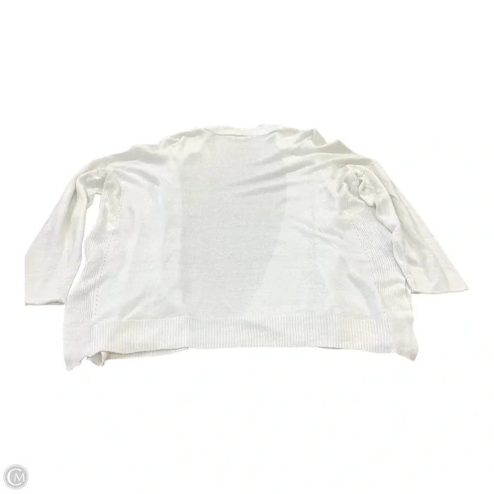 Cardigan Designer By Lilly Pulitzer In White, Size: L