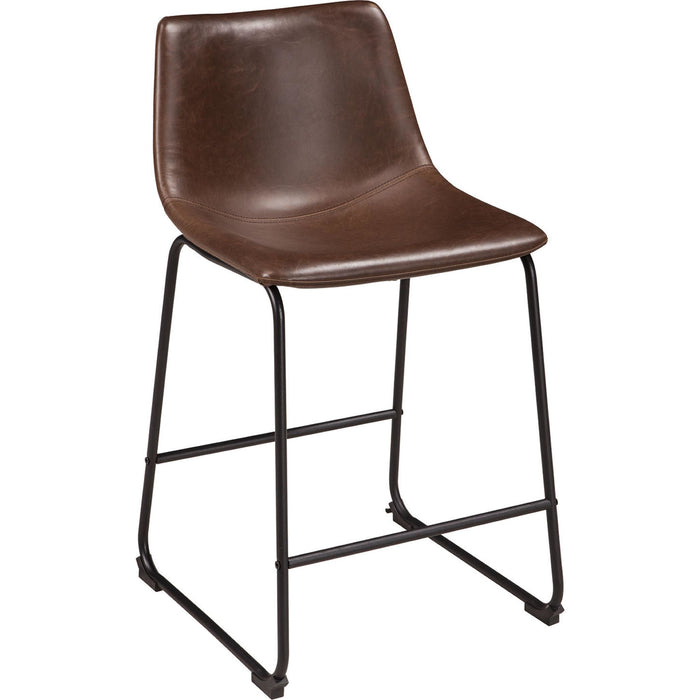Centiar Counter Height Stool - Brown - (D372-124)