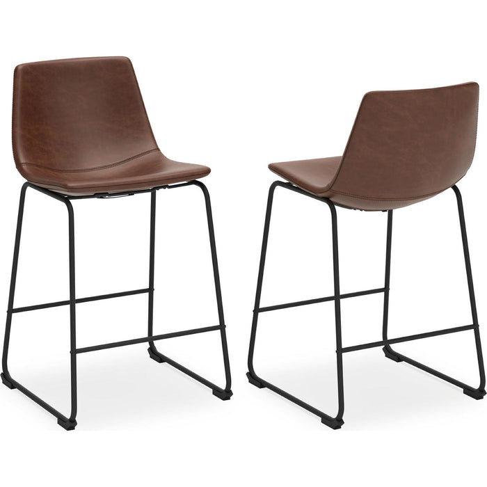 Centiar Counter Height Stool - Brown - (D372-124)