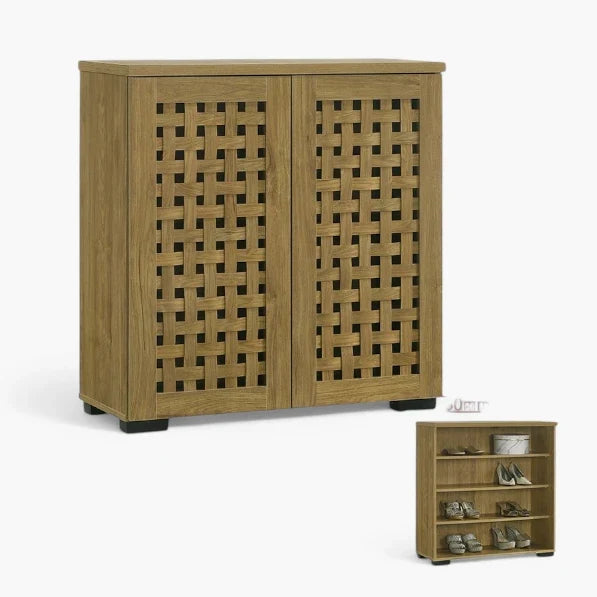 Classic Shoe Cabinet - 2 Door