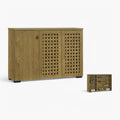 Classic Shoe Cabinets - 3 Door