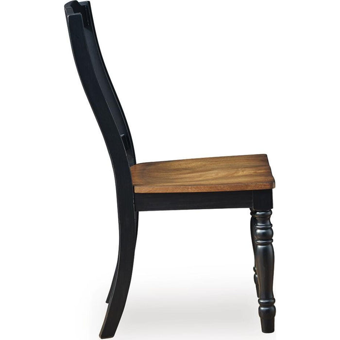 Clorazi Dining Chair - Black/Brown - (PCD619-01)