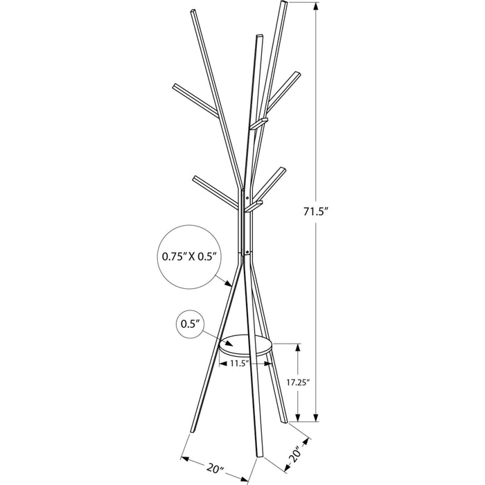 Coat Rack - Black