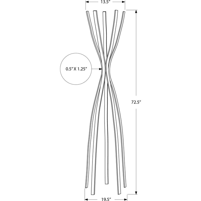Coat Rack - Black