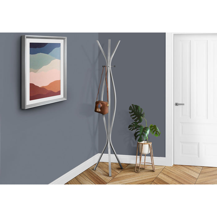 Coat Rack - Silver