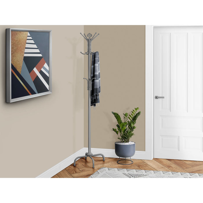 Coat Rack - Silver