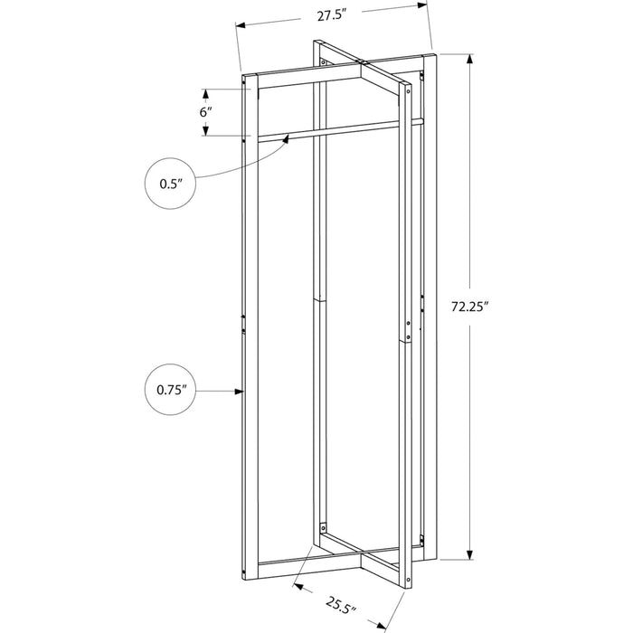 Coat Rack - White