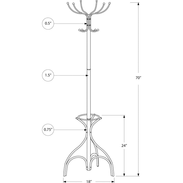 Coat Rack - White