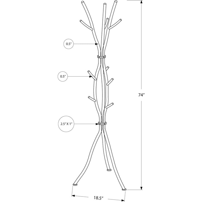 Coat Rack - White