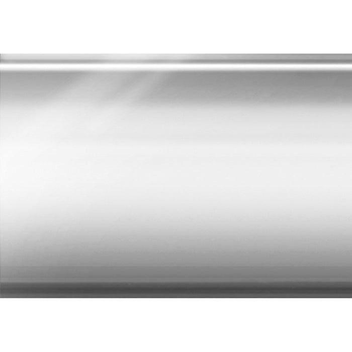 Coffee Table - Chrome Metal With Tempered Glass