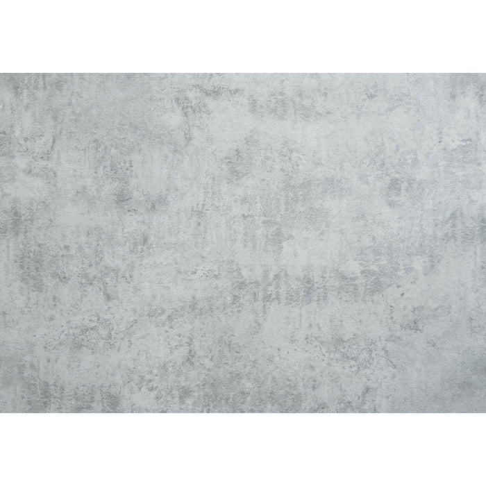 Coffee Table - Grey Cement With Chrome Metal