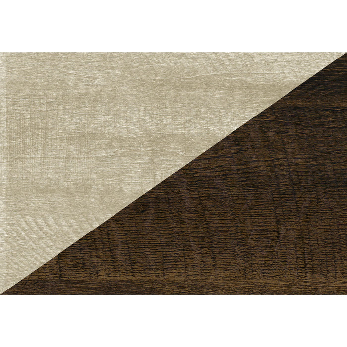 Coffee Table - Light Beige/Dark Oak