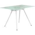 Computer Desk - 28"x 48" - 8mm Tempered Glass