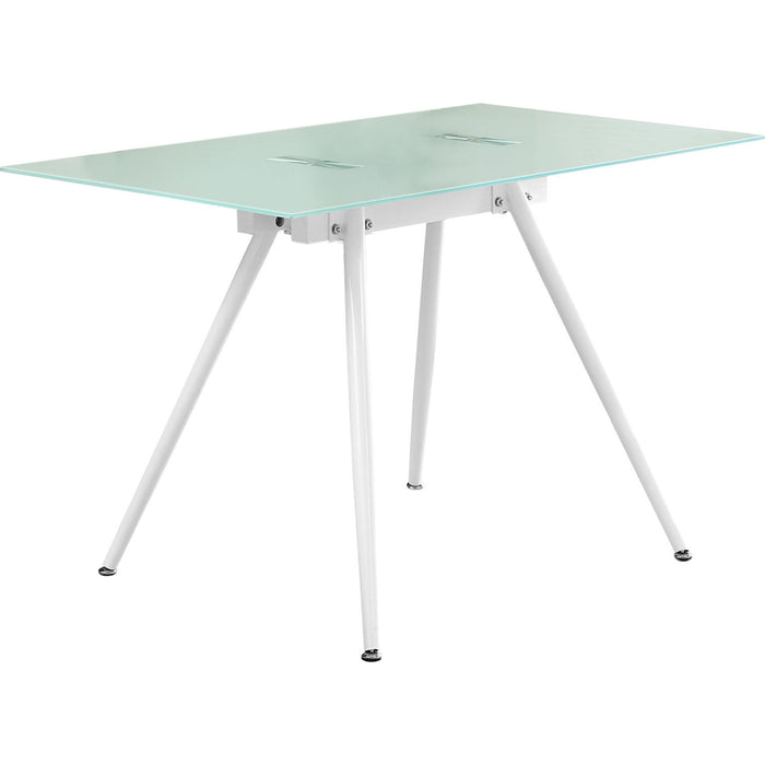 Computer Desk - 28"x 48" - 8mm Tempered Glass