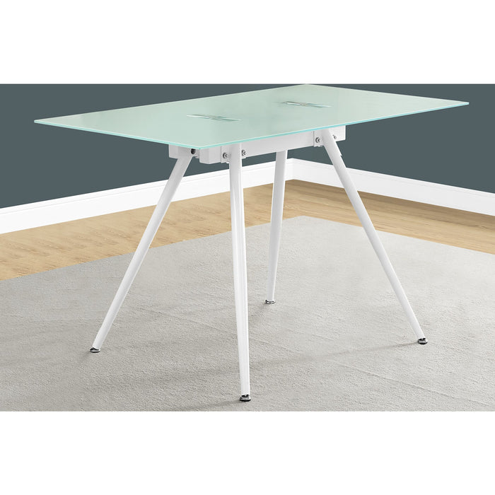 Computer Desk - 28"x 48" - 8mm Tempered Glass