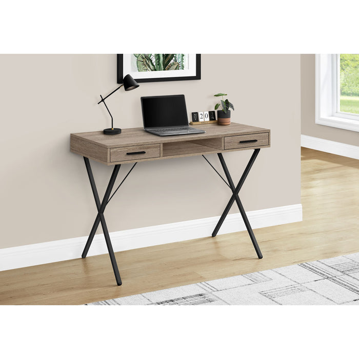 Computer Desk - 42"l - Black Metal