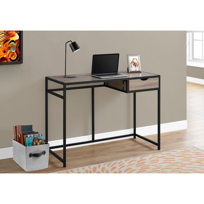 Computer Desk - 42"l - Black Metal