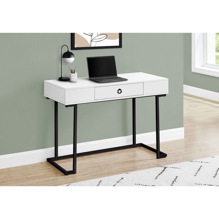 Computer Desk - 42"l - Black Metal