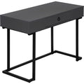 Computer Desk - 42"l - Modern - Black Metal