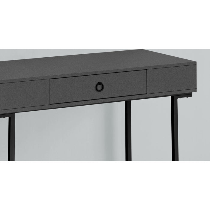 Computer Desk - 42"l - Modern - Black Metal