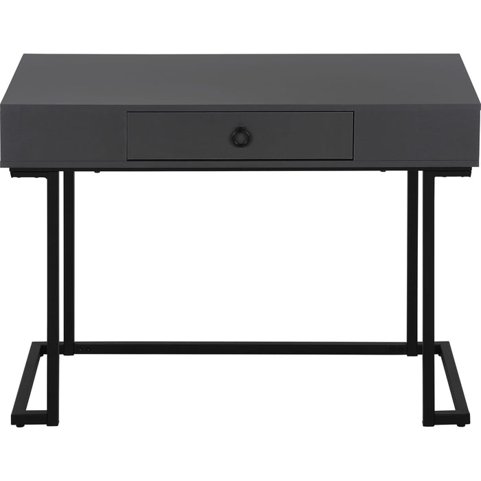 Computer Desk - 42"l - Modern - Black Metal