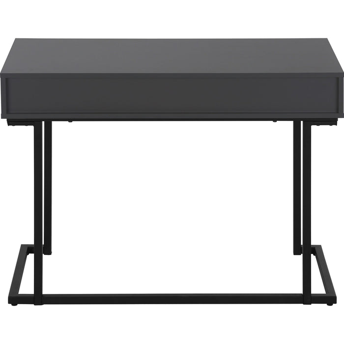 Computer Desk - 42"l - Modern - Black Metal