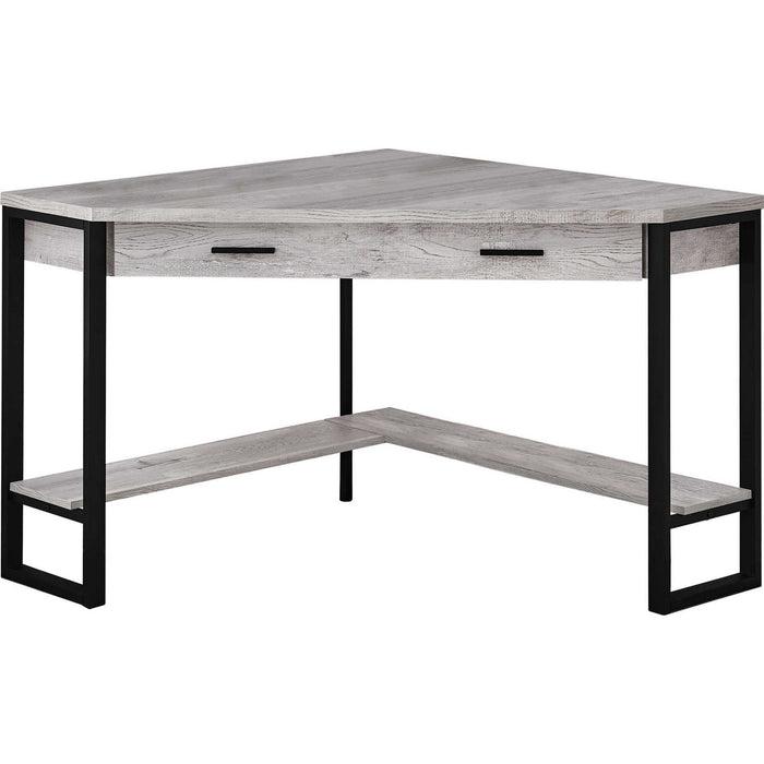 Computer Desk - 42"l - Reclaimed Wood Corner
