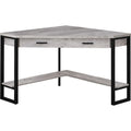 Computer Desk - 42"l - Reclaimed Wood Corner