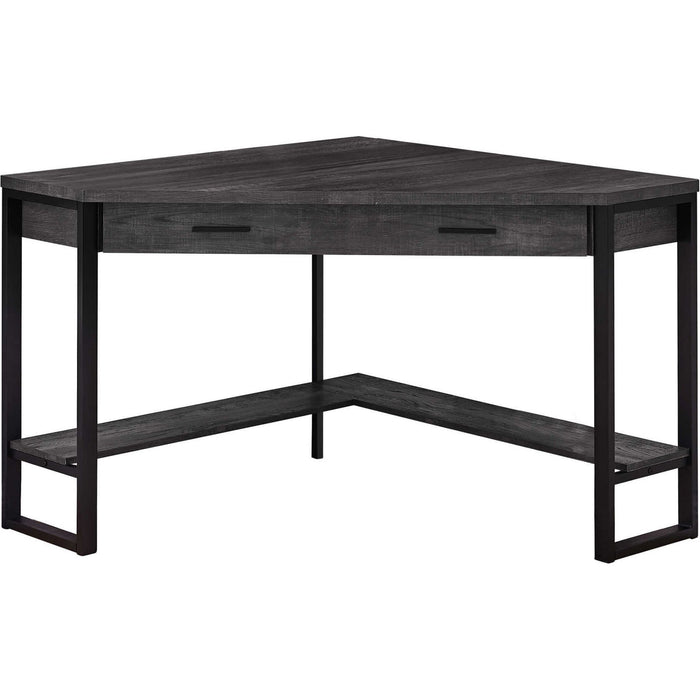 Computer Desk - 42"l - Reclaimed Wood Corner