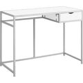 Computer Desk - 42"l - Silver Metal