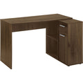 Computer Desk - 46"l - Dark - Storage Cabinet