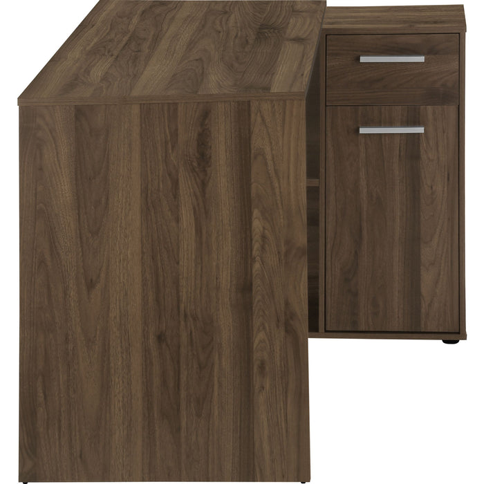 Computer Desk - 46"l - Dark - Storage Cabinet
