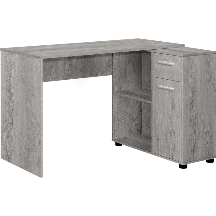 Computer Desk - 46"l - Industrial - Storage Cabinet