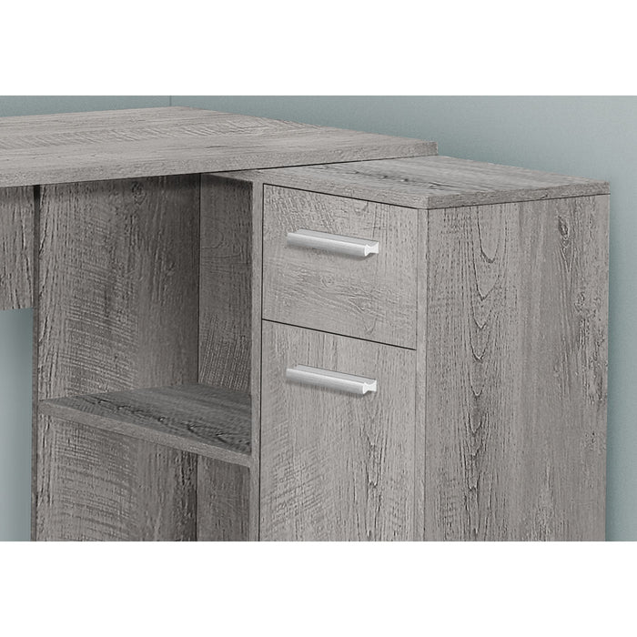 Computer Desk - 46"l - Industrial - Storage Cabinet