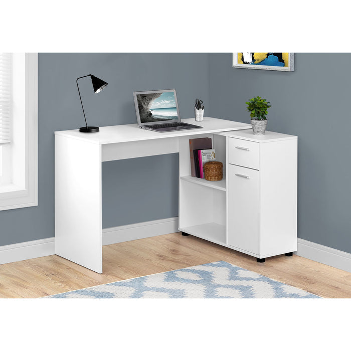Computer Desk - 46"l - with A Storage Cabinet