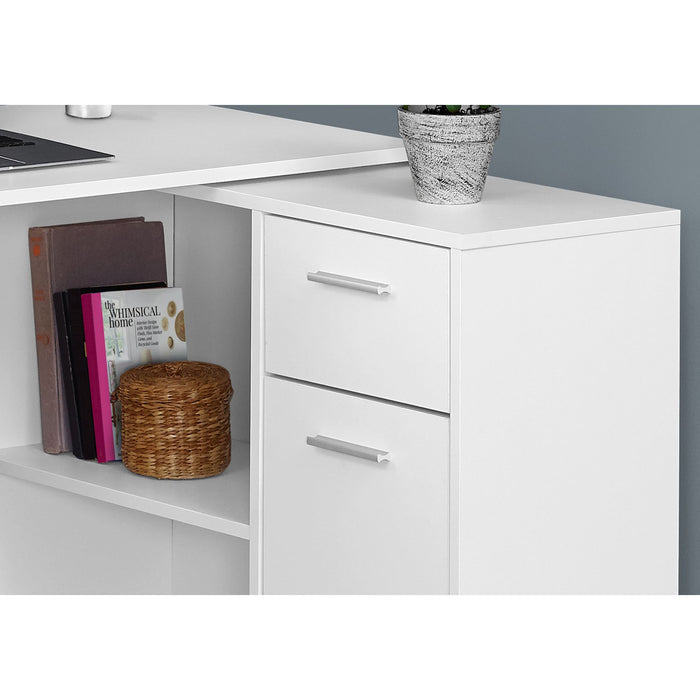 Computer Desk - 46"l - with A Storage Cabinet