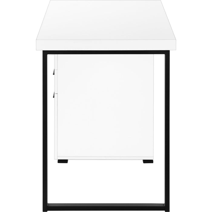 Computer Desk - 48"l - Black Metal - L/R Face