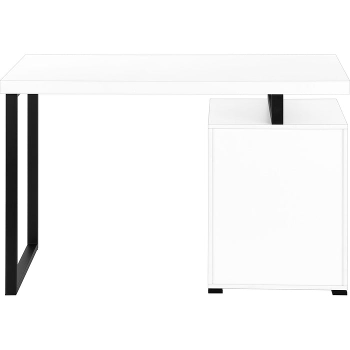 Computer Desk - 48"l - Black Metal - L/R Face