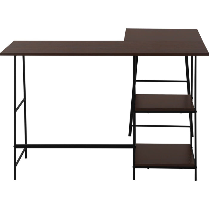 Computer Desk - 48"l - Black Metal Corner