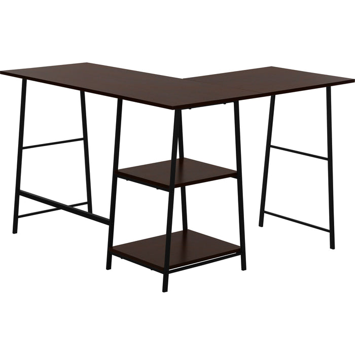 Computer Desk - 48"l - Black Metal Corner