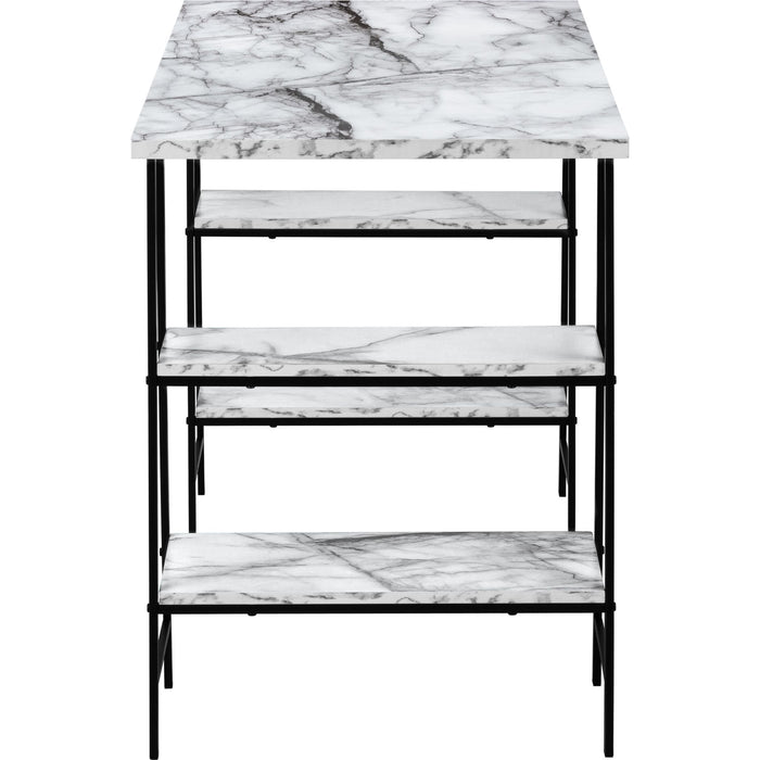 Computer Desk - 48"l - Black Metal